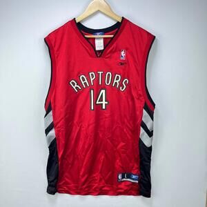 Vintage Y2K Toronto Raptors Jersey Large Joey Graham Drake